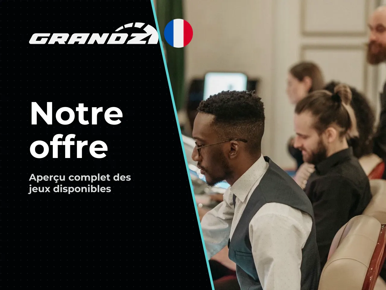 Aperçu de l'offre casino, paris sportifs