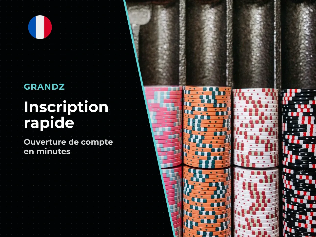 Étapes pour ouvrir un compte Grandz