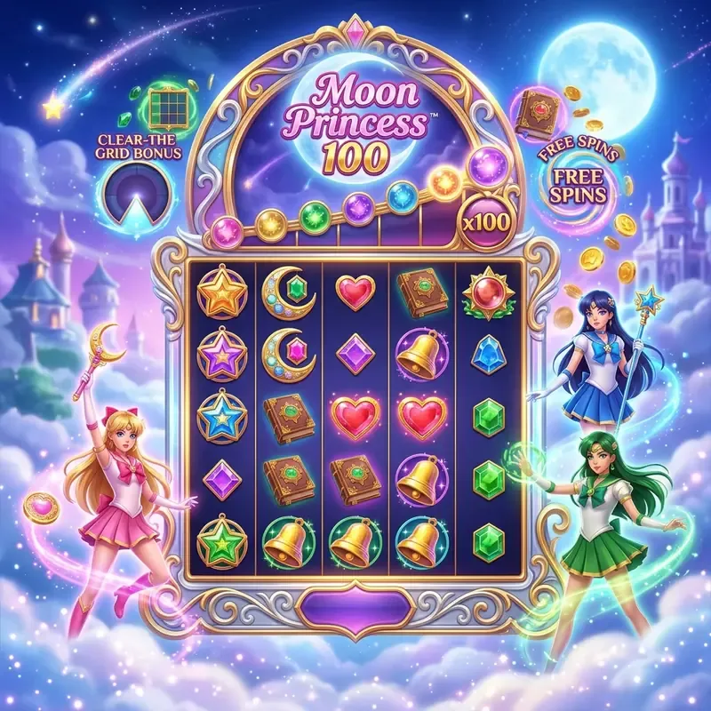 Moon Princess 100 jeu slot, démo