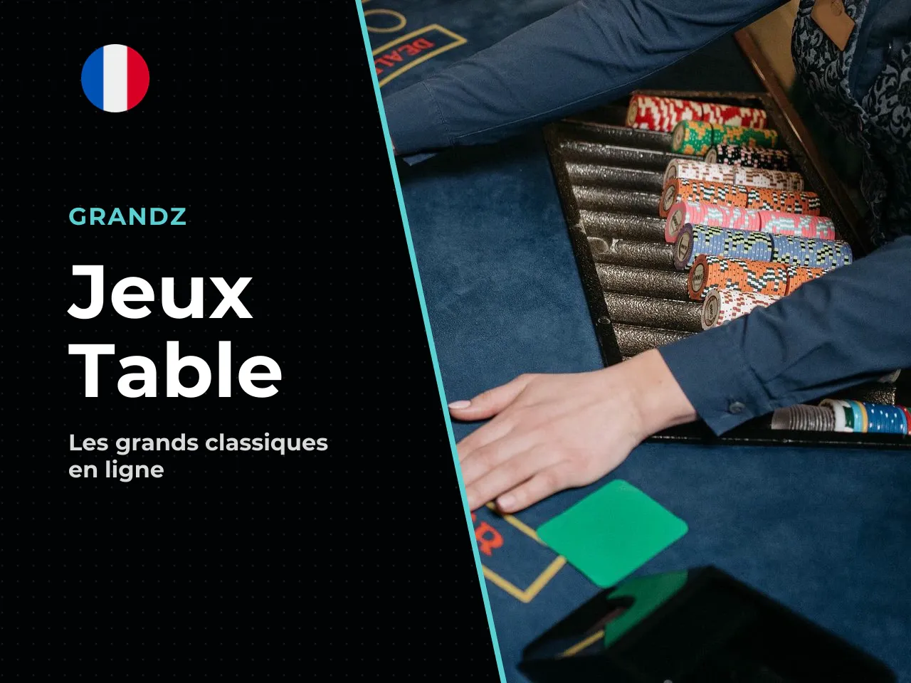Roulette, blackjack et autres jeux de