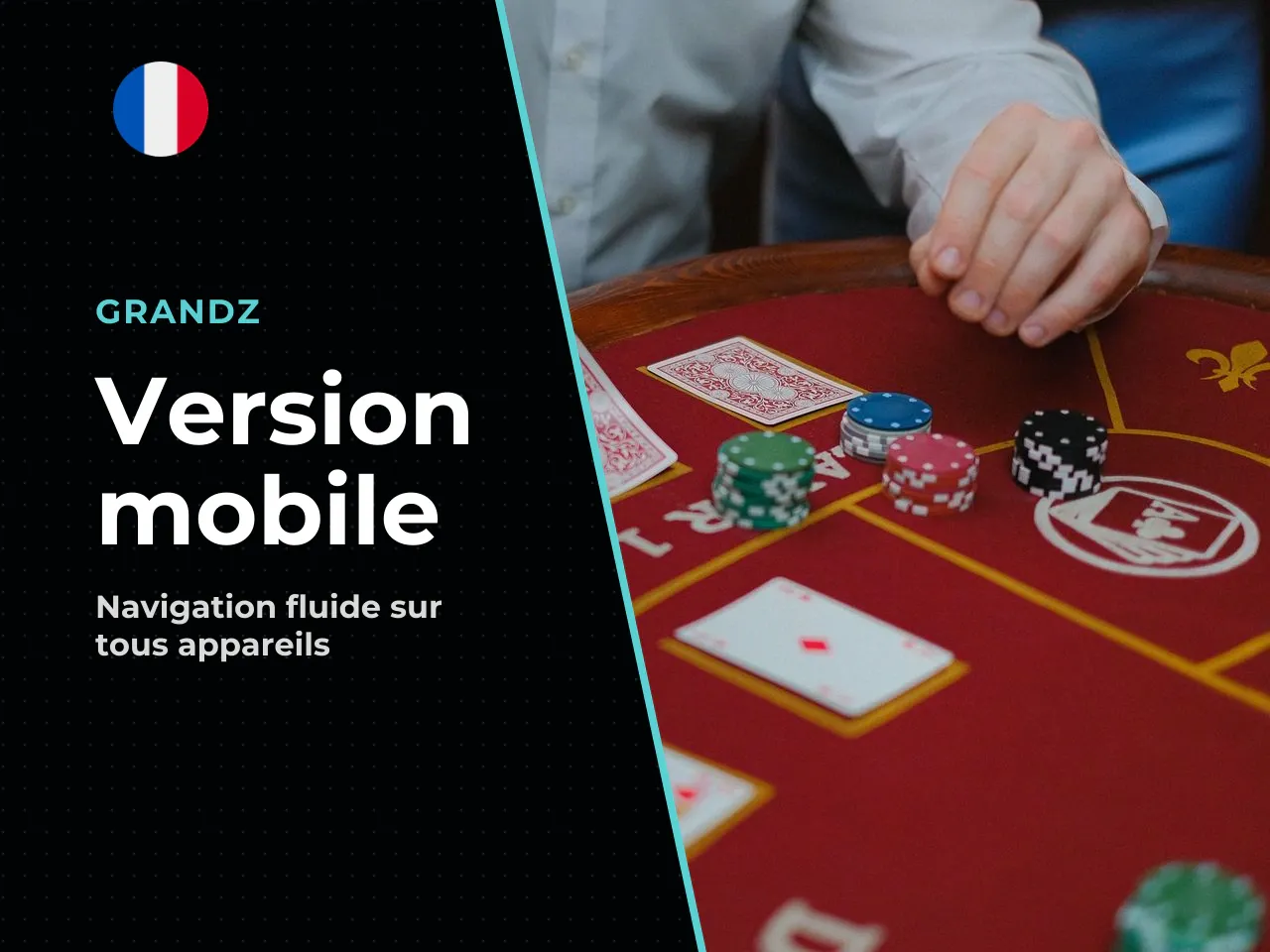 Version mobile et navigation sur Grandz