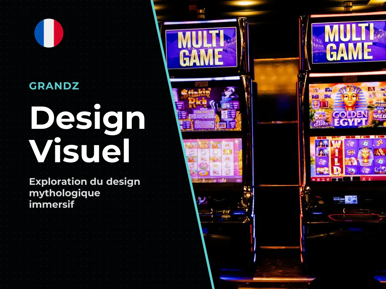Univers visuel et bande-son. La grille